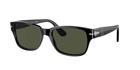 Persol PO3288S 55 Green & Black Sunglasses .